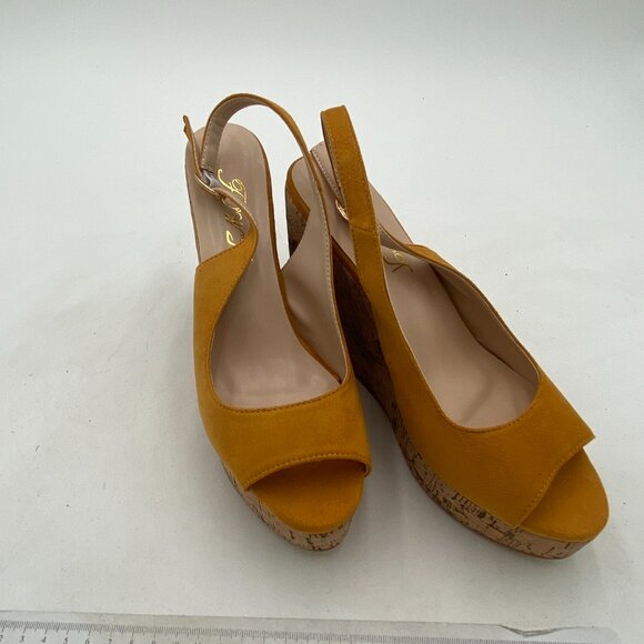 FOWT Women Peep Toe Slingback Platform Wedge Sandals High Heel Buckle Open Toe L - Picture 4 of 8